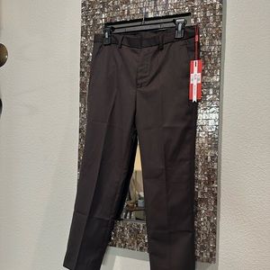 Boys Dark Brown Dress pants